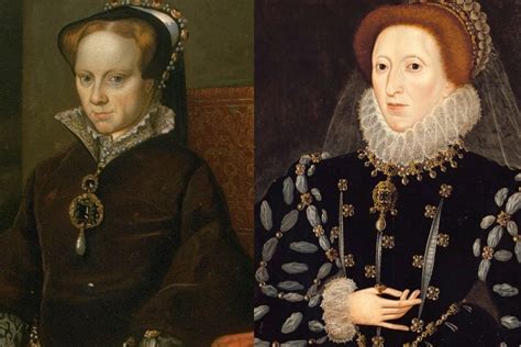 mary tudor sister elizabeth.